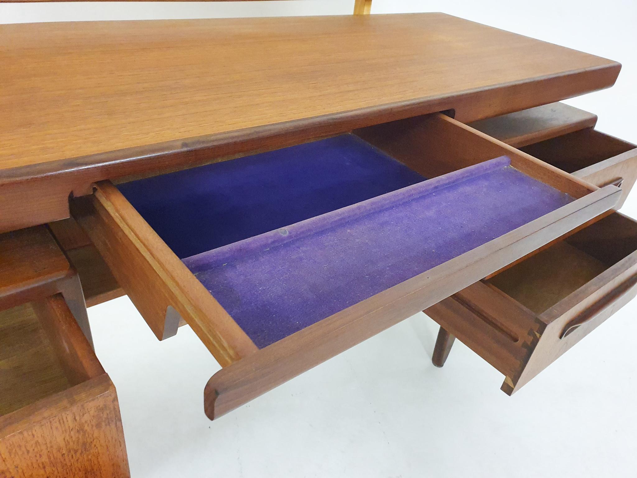 Victor Wilkins for G-Plan Vanity or Dressing Table, U.K 1960s 6