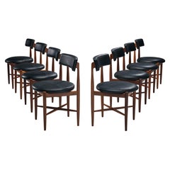 Vintage Victor Wilkins Set of Eight Dining Chairs for G Plan