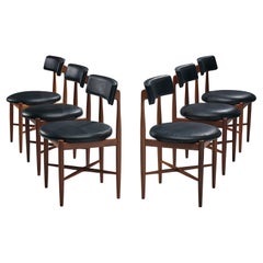 Victor Wilkins for G Plan Set of 'Fresco' Six Dining Chairs in Teak 