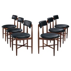 Victor Wilkins for G Plan Set of 'Fresco' Six Dining Chairs in Teak