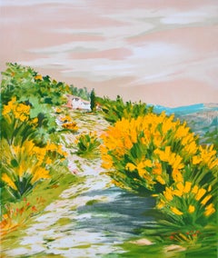 Der kleine Weg in der Provence - Original Lithographie, handsigniert & GmbH /150