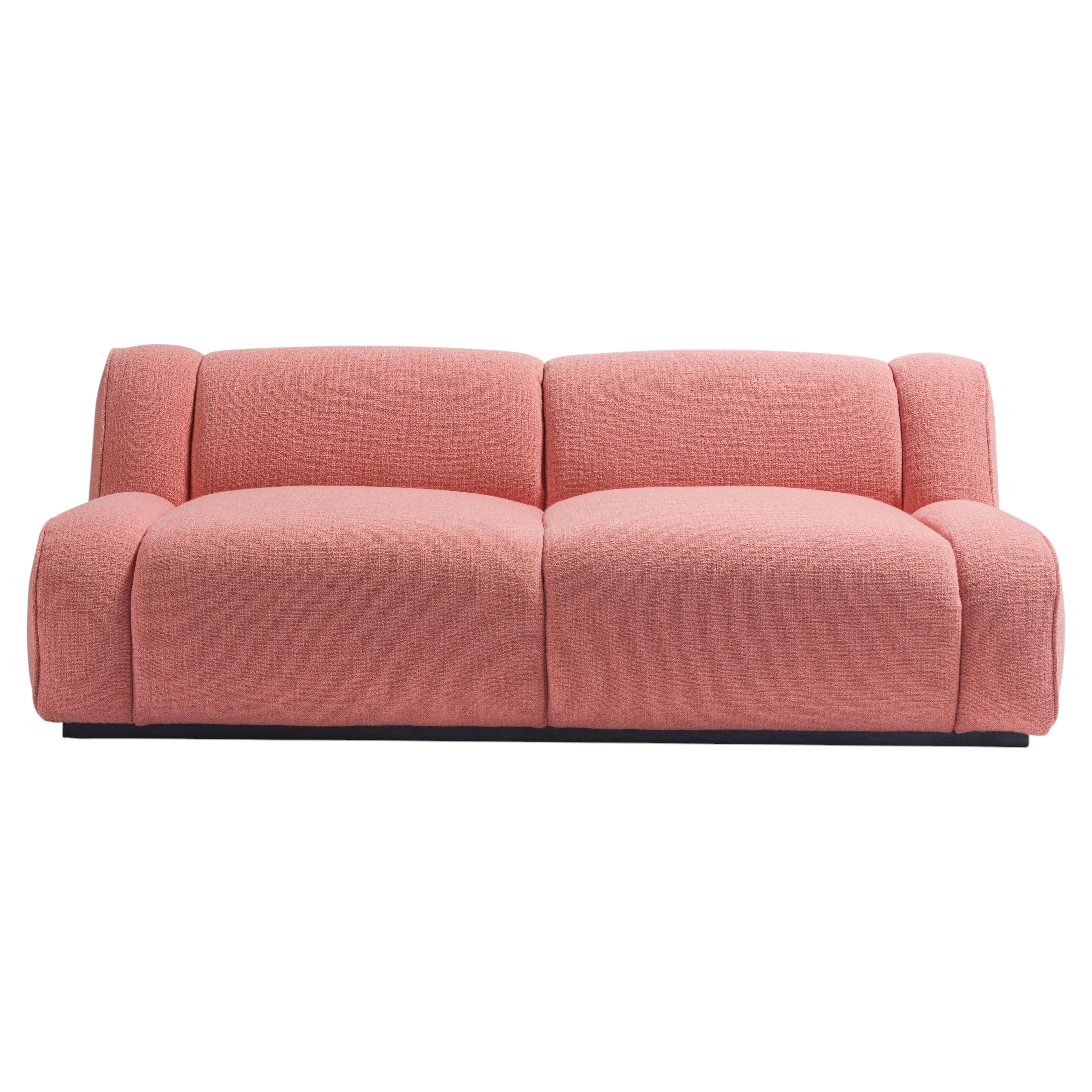Victoria 180 Sofa in Solid Beech, Particle Board and HR Foam by POPUS EDITIONS
