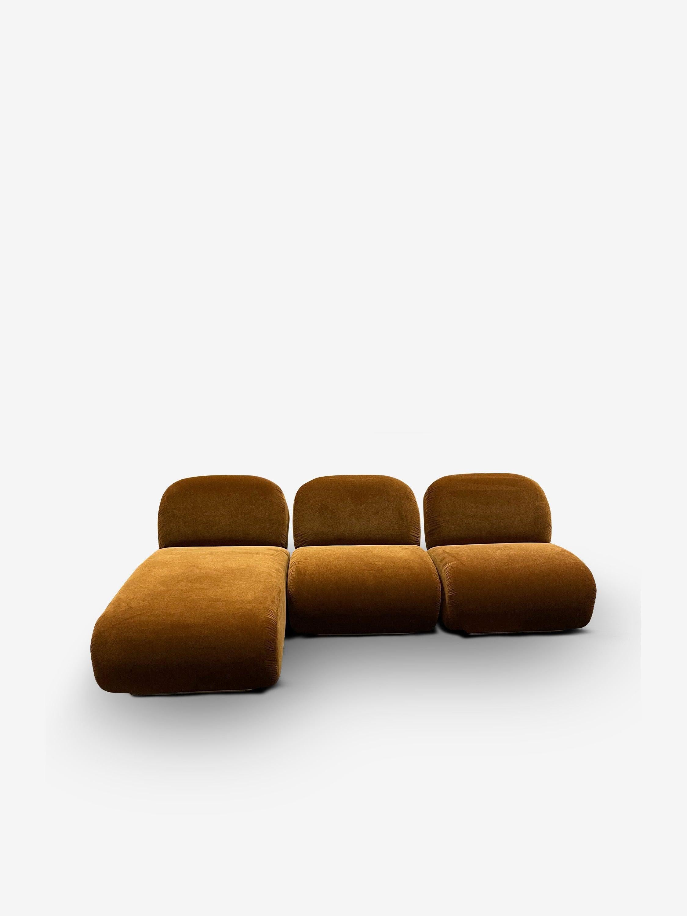 Contemporary Set of Right Victoria Armchair by Tacchini For Sale