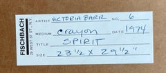 Victoria Barr -Spirit signed painting daughter of MOMA founder Fischbach Gallery