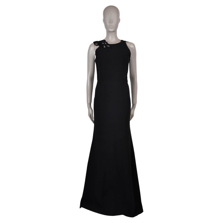 all lace black dress Shani Double Ruffle Lace Dress - Black