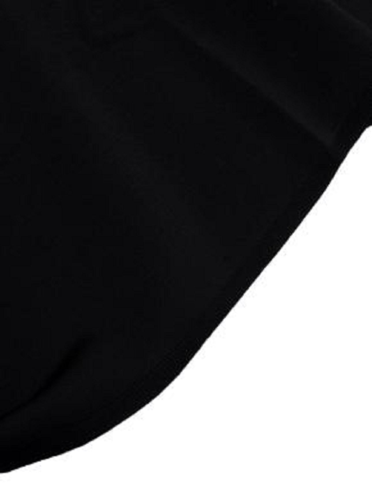 Victoria Beckham Black Stretch Knit Polo Midi Dress For Sale 2