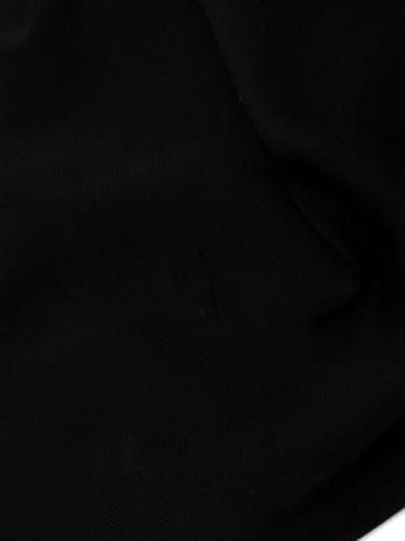 Victoria Beckham Black Stretch Knit Polo Midi Dress For Sale 3