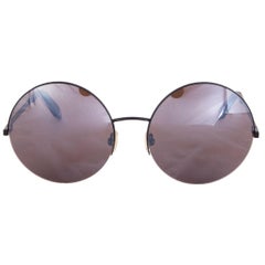 VICTORIA BECKHAM black SUPRA Sunglasses brown mirrored Lenses VBS 95