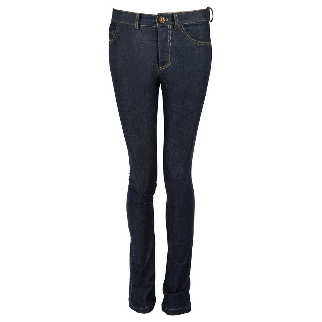 Victoria Beckham Blue Denim Skinny Fit Jeans Size XS