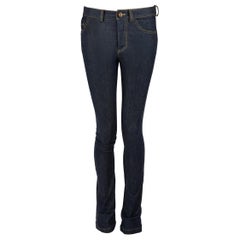 Victoria Beckham Blue Denim Skinny Fit Jeans Size XS