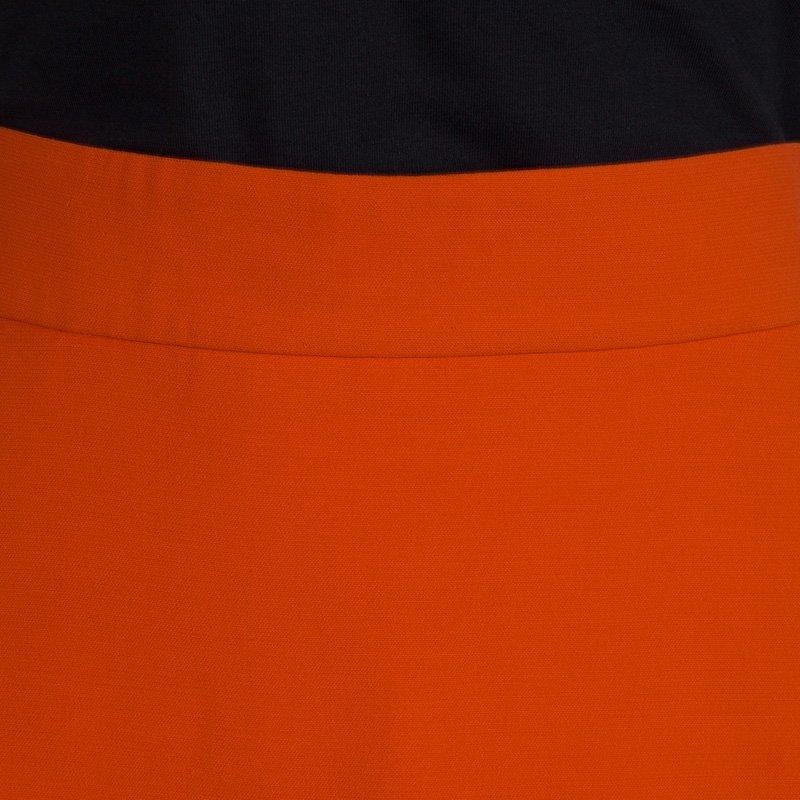 Red Victoria Beckham Bright Orange A-Line Skirt M