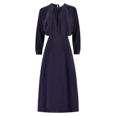 Victoria Beckham Dolman Sleeve Midi Dress