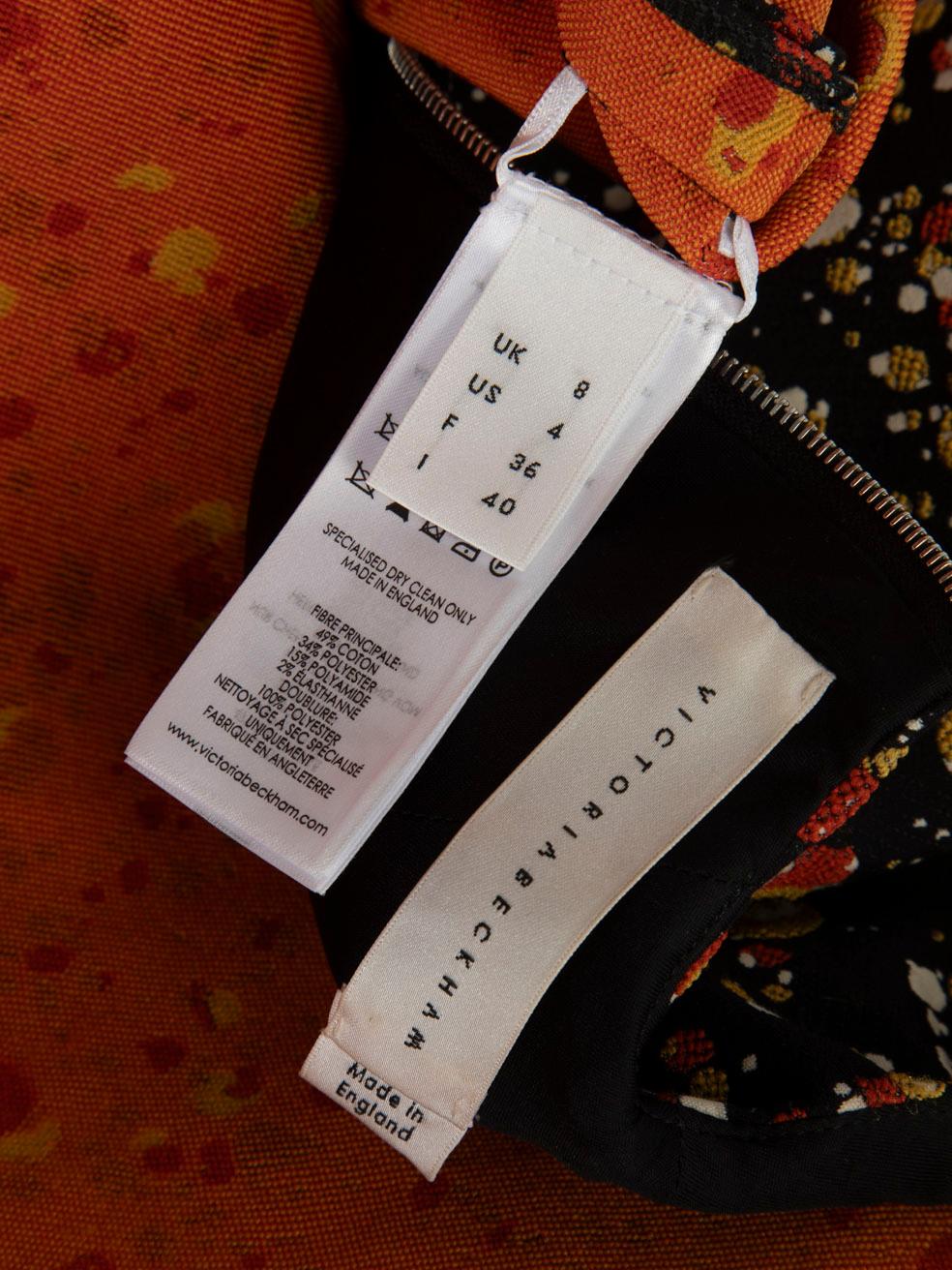 Victoria Beckham - Robe moulante midi à pois, taille S Bon état à London, GB