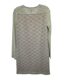 Mini-robe en dentelle « Victoria Beckham pour Target », en coton couleur menthe