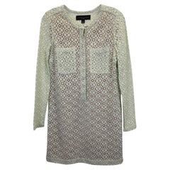 Mini-robe en dentelle « Victoria Beckham pour Target », en coton couleur menthe