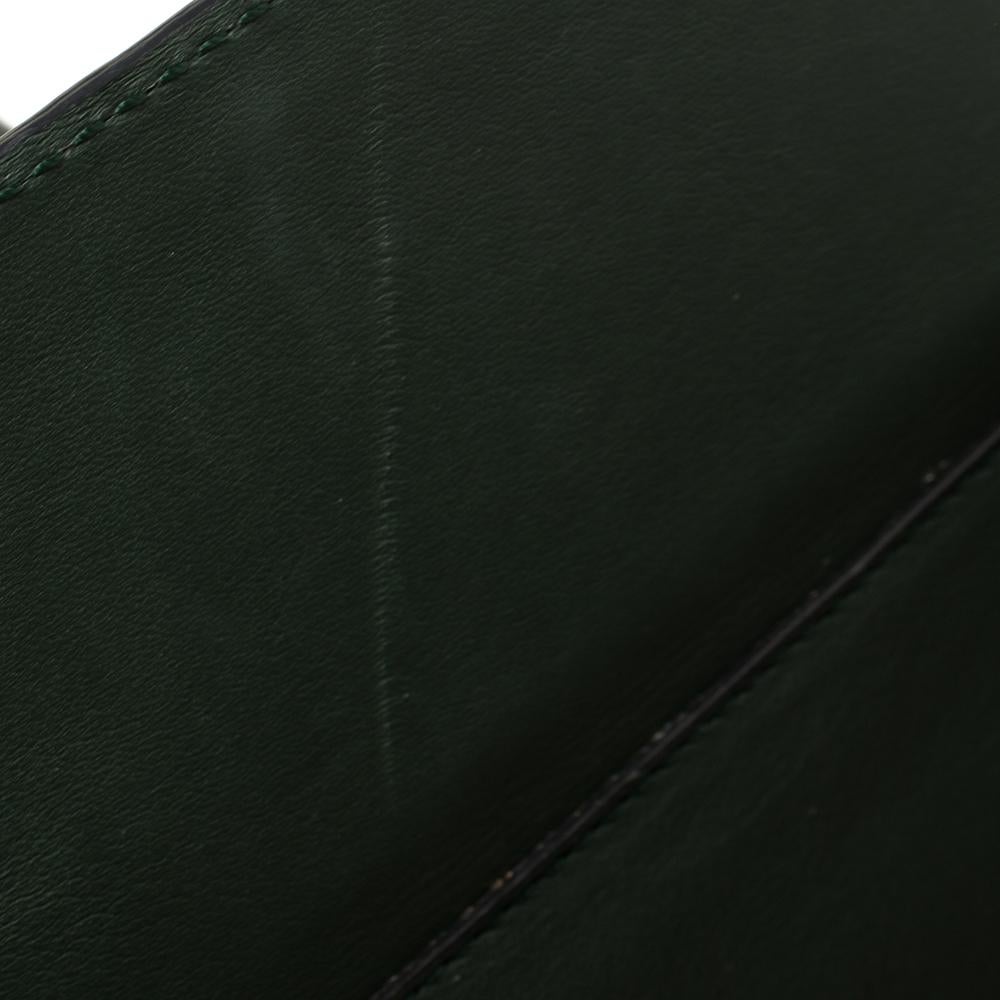 Victoria Beckham Green Leather Victoria Tote 7