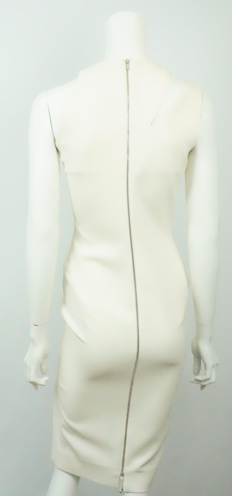 Victoria Beckham Ivory Dress-4 For Sale at 1stDibs