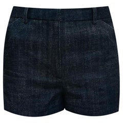 Victoria Beckham Jeans Cotton Denim Shorts