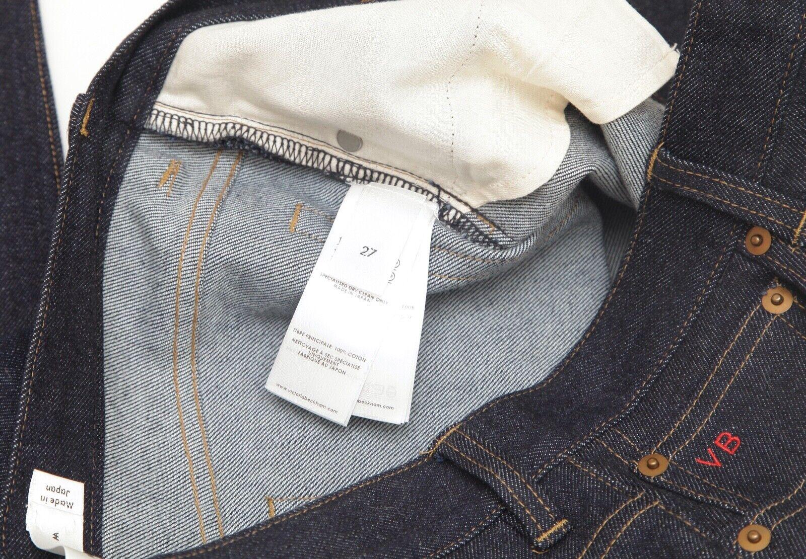 VICTORIA BECKHAM Jeans Denim Dunkel gewaschenes Skinny Bein hochgeschnitten Gr. 27 im Angebot 6