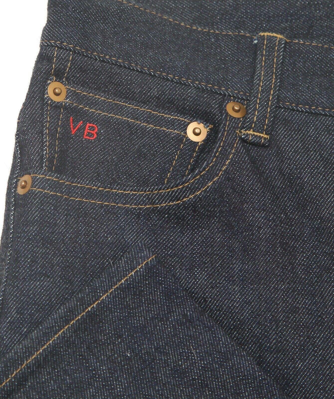 VICTORIA BECKHAM Jeans Denim Dunkel gewaschenes Skinny Bein hochgeschnitten Gr. 27 im Angebot 1