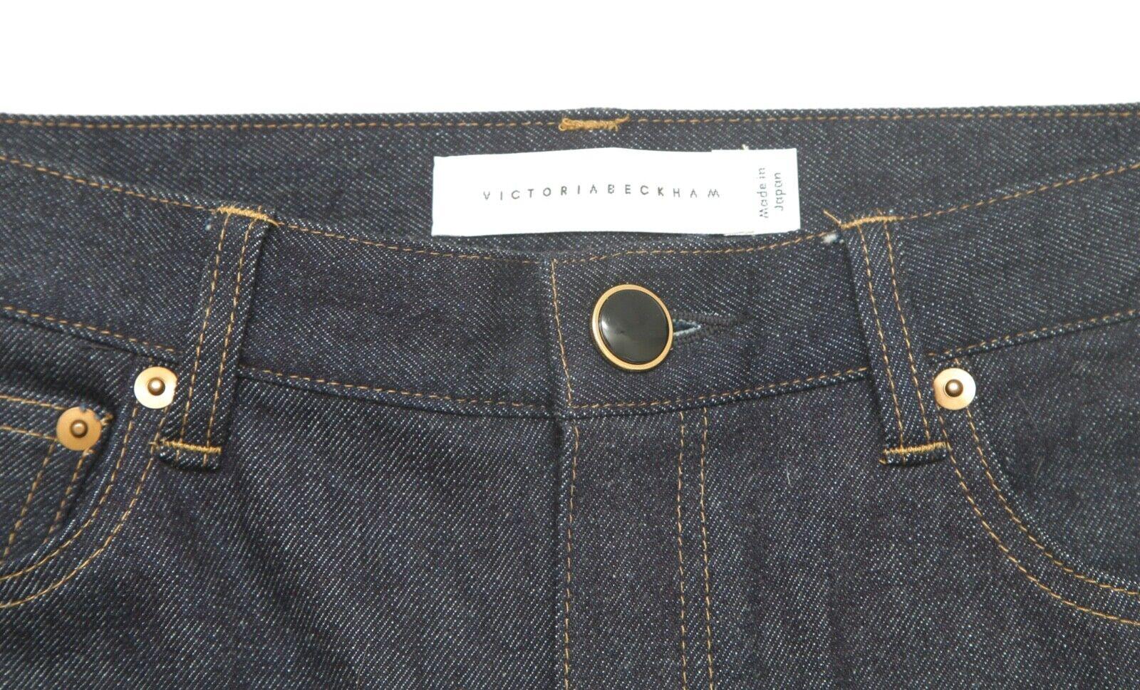 VICTORIA BECKHAM Jeans Denim Dunkel gewaschenes Skinny Bein hochgeschnitten Gr. 27 im Angebot 2