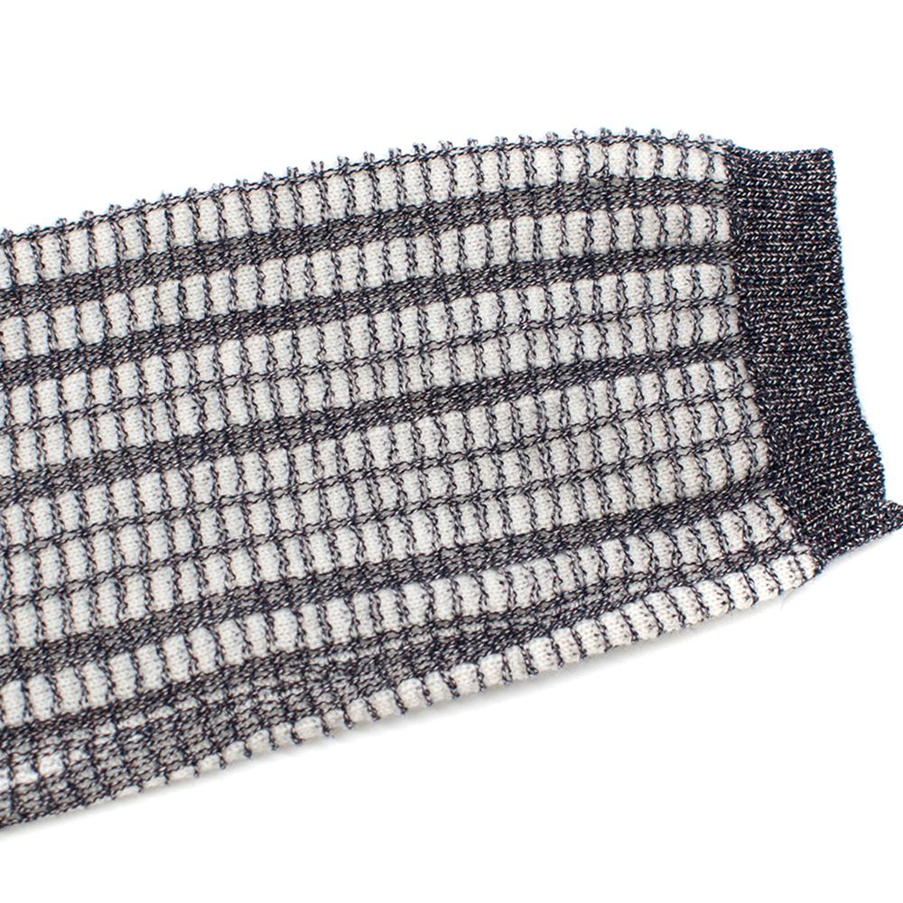 Victoria Beckham Mouline Wool Knit Sweater - Size US 4 2