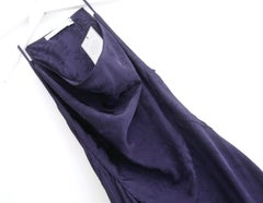 Victoria Victoria Beckham Maxivestido drapeado frontal en jacquard mirto