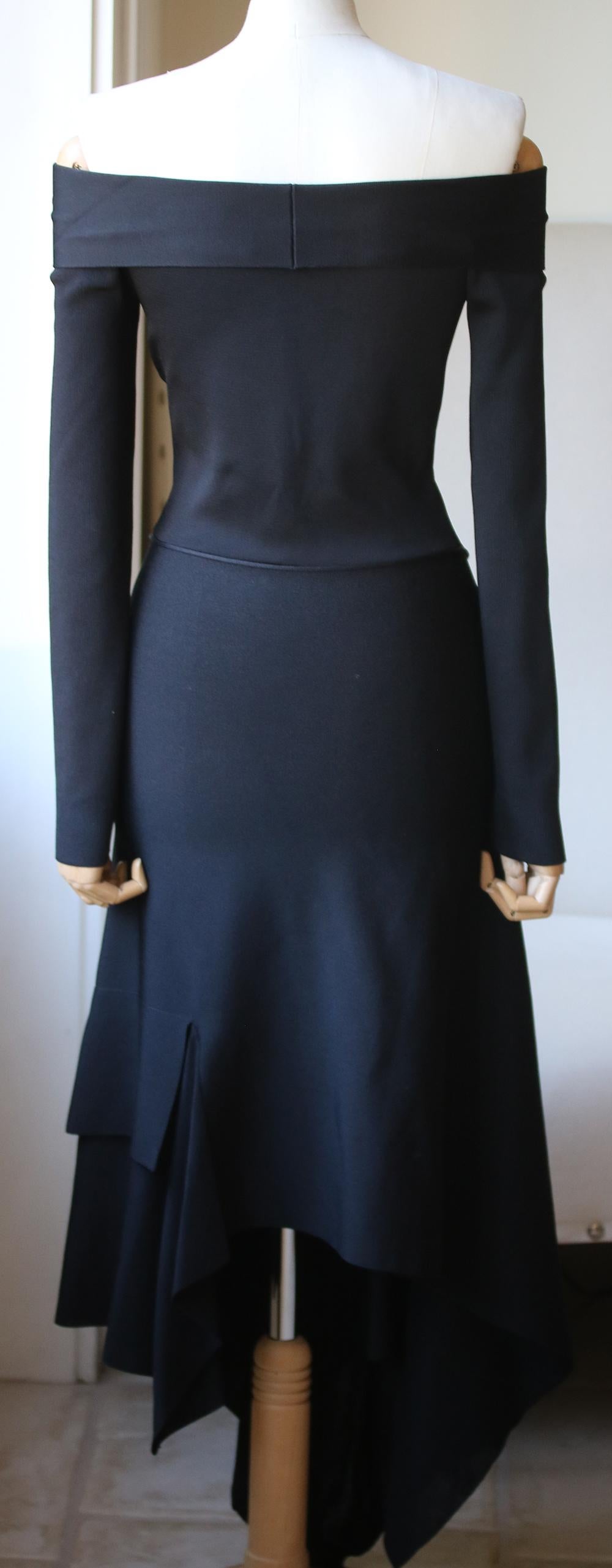 victoria beckham black dress sale