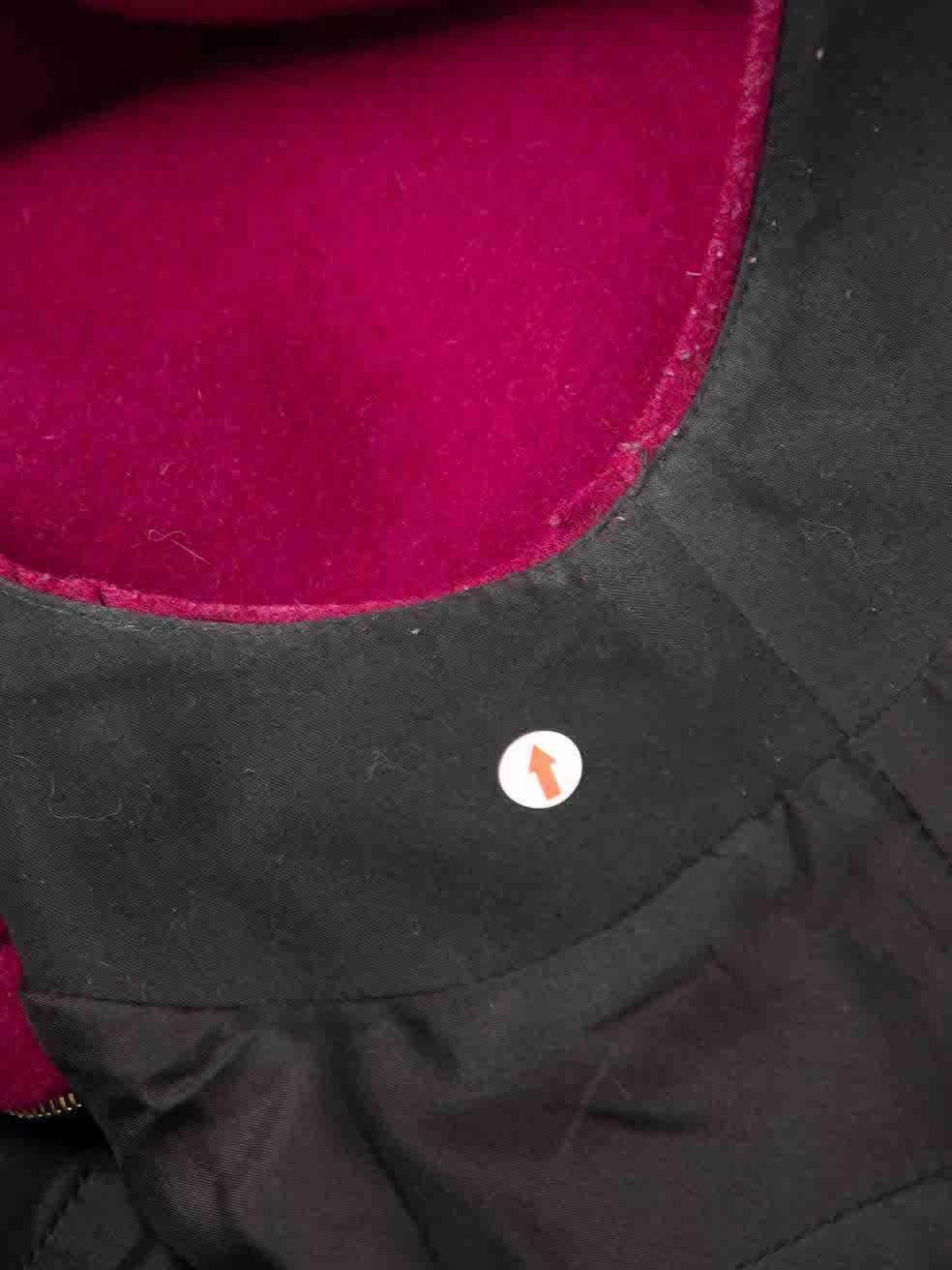 Victoria Beckham Purple Round Neck Mini Dress Size M For Sale 2