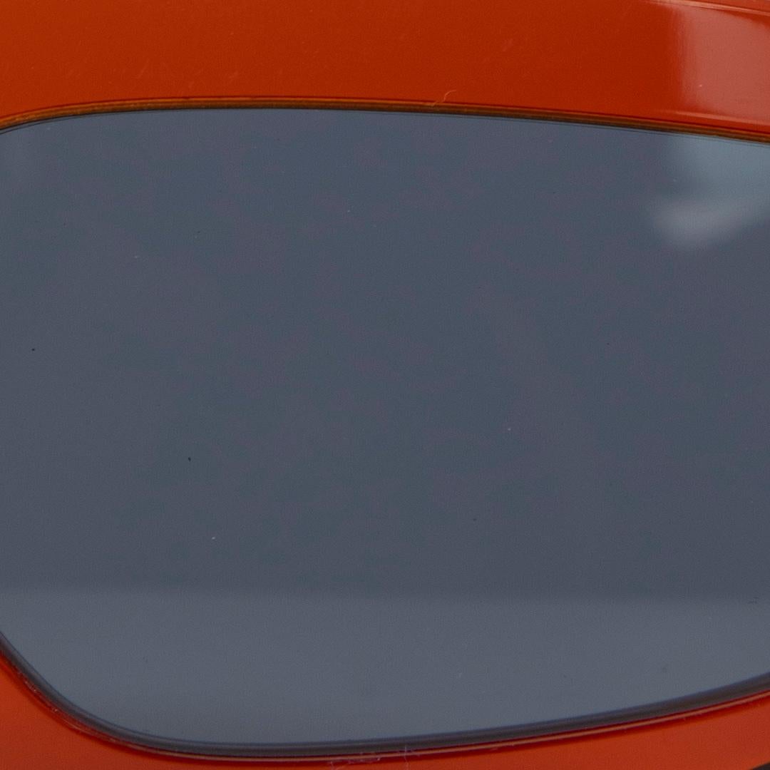 Victoria Beckham Red Butterfly Blue Tinted Sunglasses For Sale 1