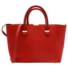 Victoria Beckham Red Liberty Leather Tote bag  
