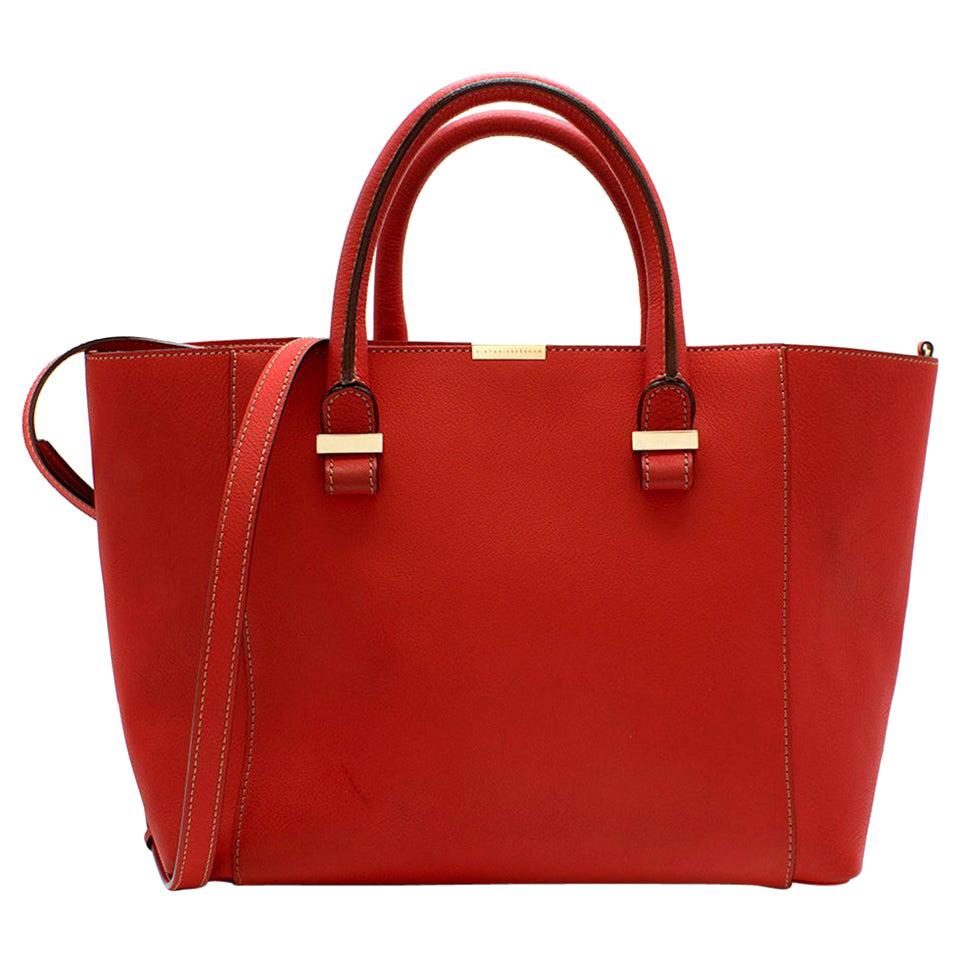 Victoria Beckham Red Liberty Leather Tote bag at 1stDibs | victoria ...