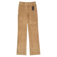 Victoria Beckham Straight-Leg Corduroy Trousers