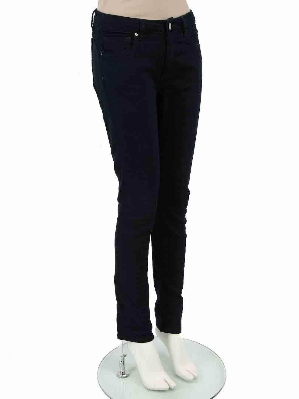 CONDITION is Very good. Minimal wear to jeans is evident. Minimal wear to the waistband lining with light pilling on this used Victoria Beckham jeans designer resale item.
 
Details
Blue
Denim
Jeans
Skinny fit
Mid rise
3x Front pockets
2x Back