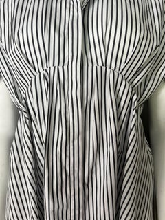 Victoria Beckham White and Black Mini Dress, Size 6
