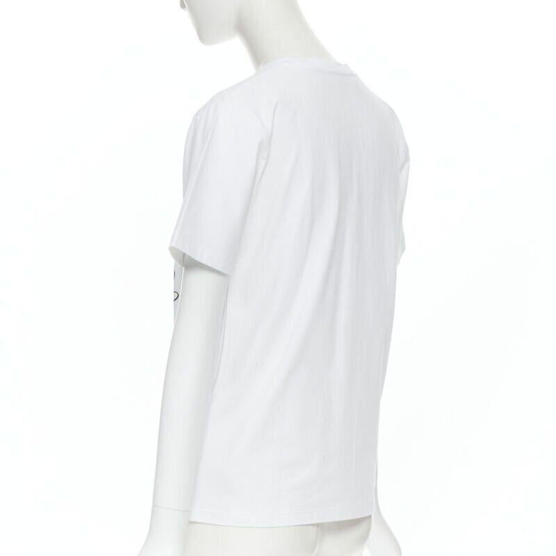 VICTORIA BECKHAM camiseta blanca de manga corta con estampado Disney Minnie Mouse US2 en venta 1
