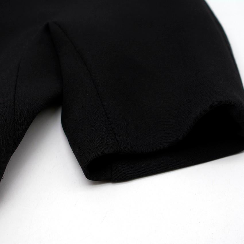 Women's Victoria Beckham Wool & Silk Geometric Dress - Size US 4 For Sale