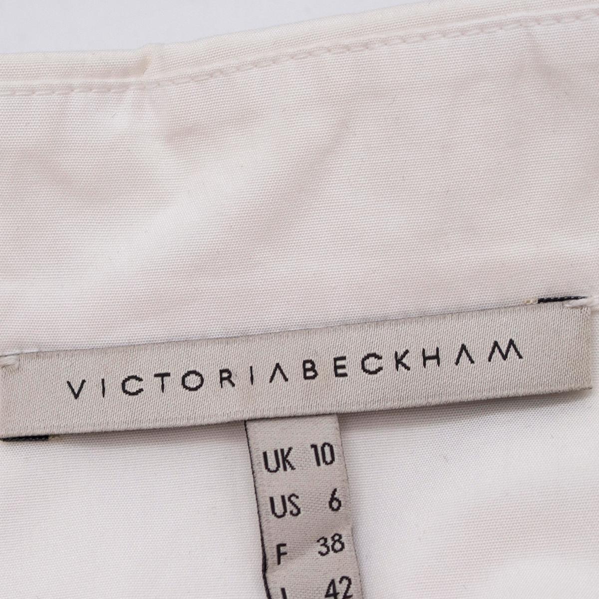 Women's Victoria Beckham Wrap Style Shirt & Skirt Dress UK 10