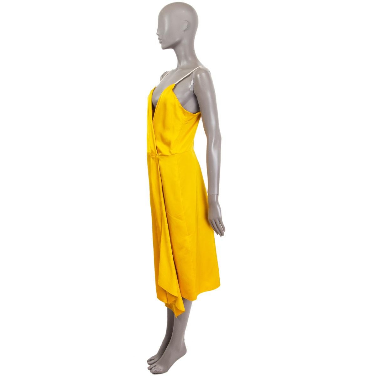 victoria beckham yellow dress