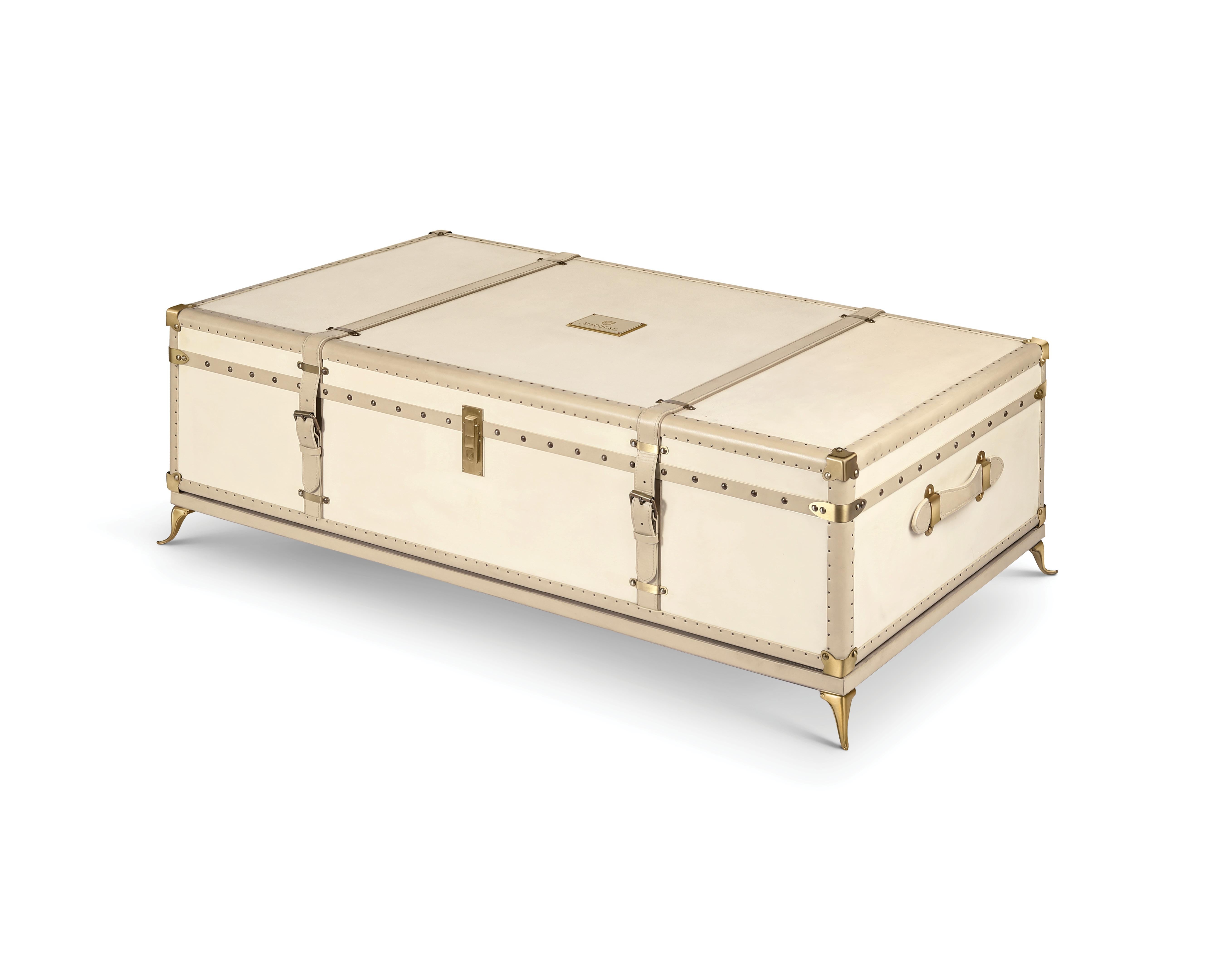 Modern Victoria Bed End Trunk by Madheke For Sale