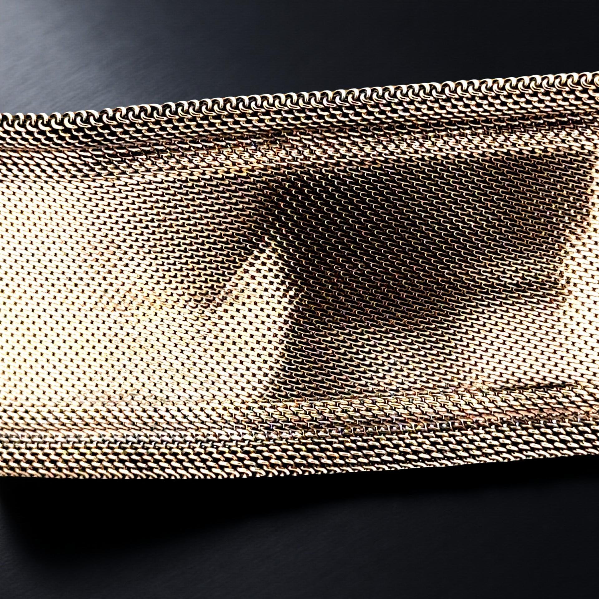 Victoria Bracelet coulissant en émail noir et or jaune 14K en vente 1