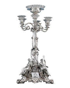 Epergne d'argent du pont Victoria