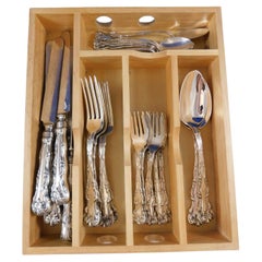 Victoria by Dominick and Haff Sterling Silver Flatware Set Service 26 pc Dinner