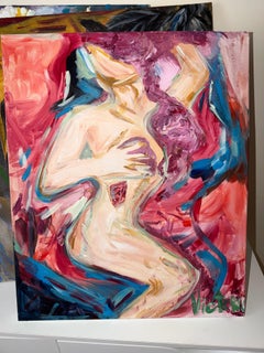 "Bathing Among Roses"