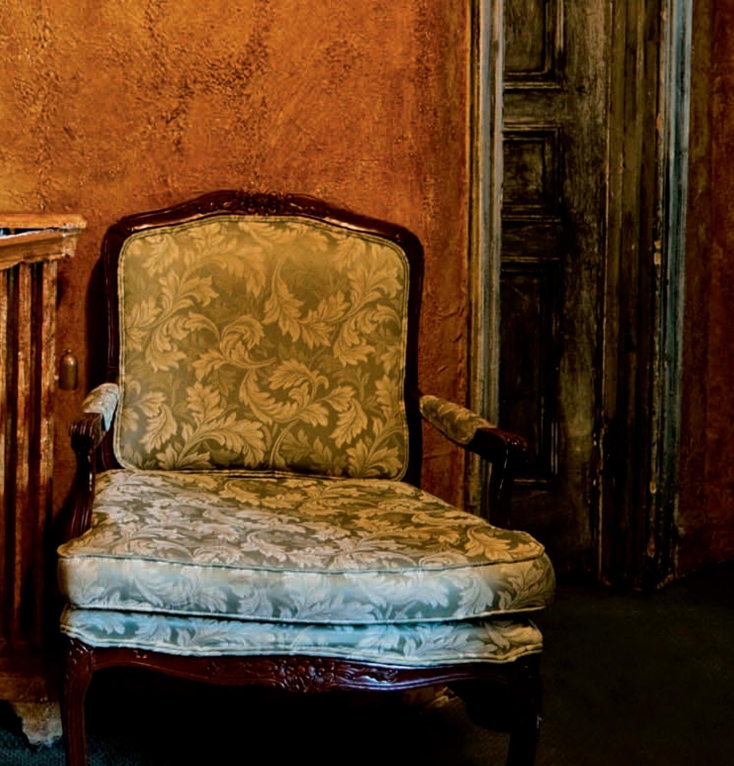 Hotel Chelsea, New York. Fifth Floor, South - Brown Color Photograph by Victoria Cohen