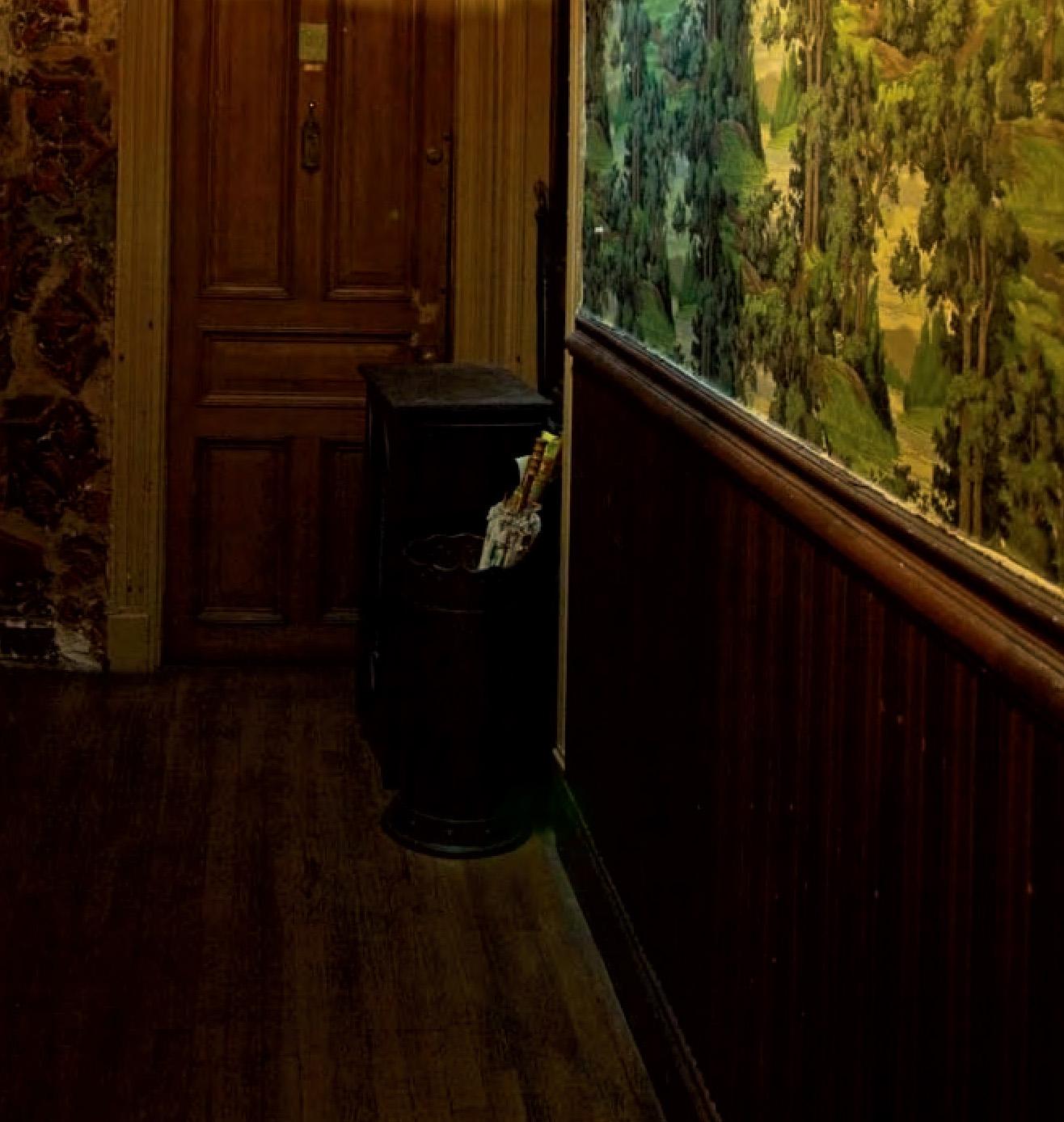 Hotel Chelsea, New York. Interiors Hall, Third Floor - Contemporary Photograph by Victoria Cohen
