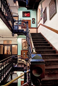 Hotel Chelsea, New York. Main Stair Well