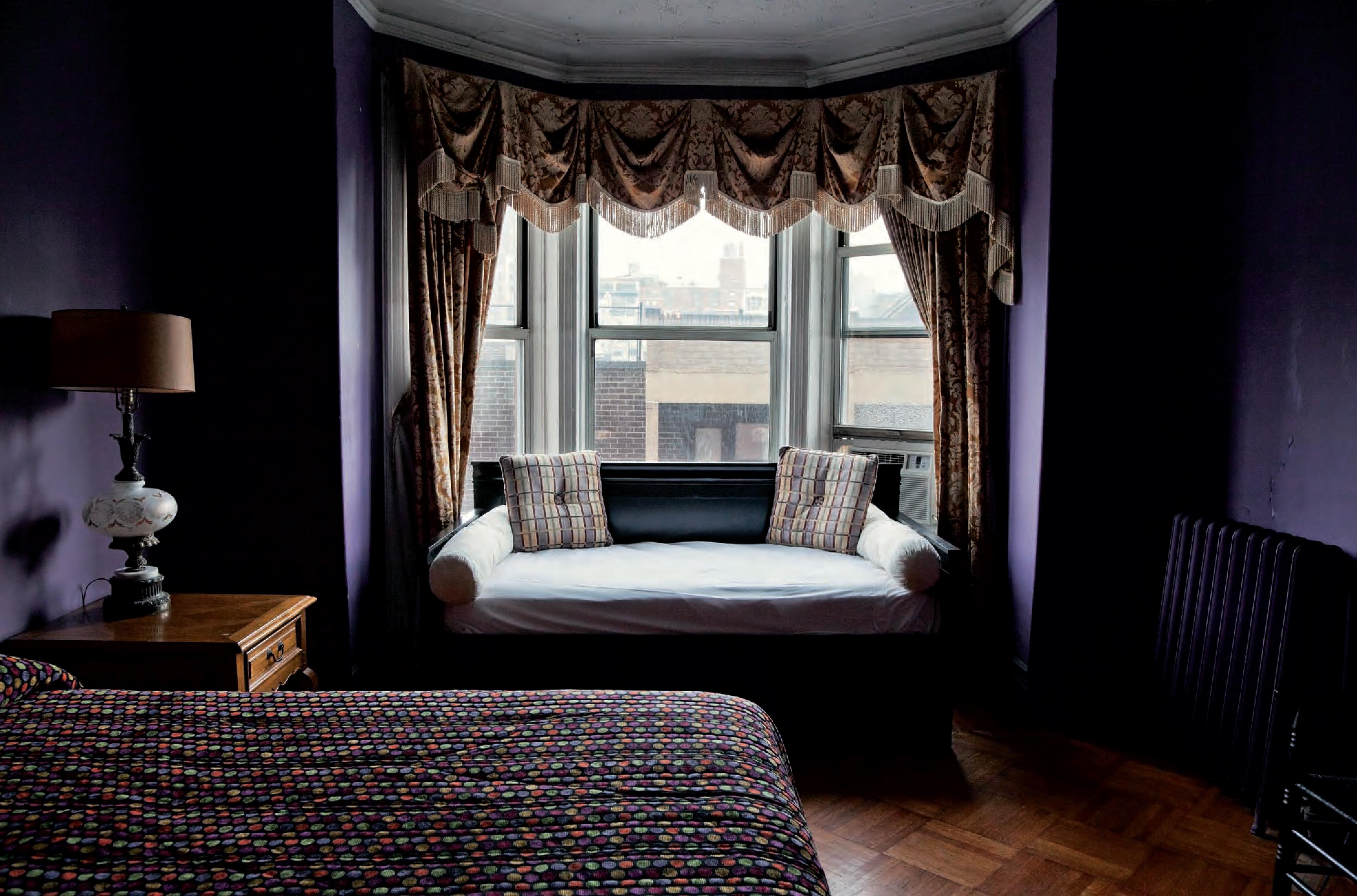 Victoria Cohen Landscape Photograph - Hotel Chelsea, New York. Room 520