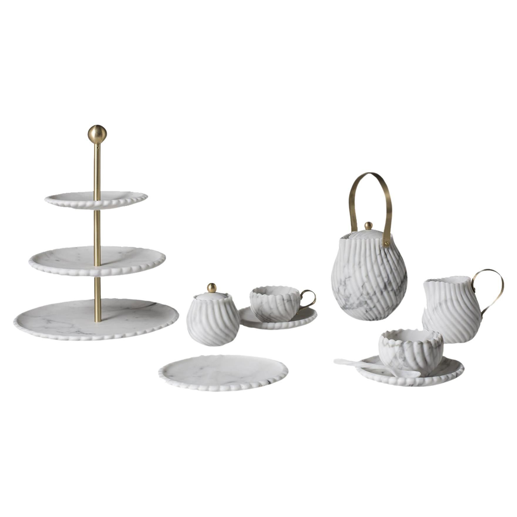 Victoria Complete Tea Set by Bethan Gray For Sale