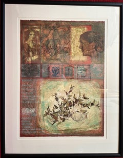 Erba curativa: Viola, serigrafia su carta, 76,5 x 56